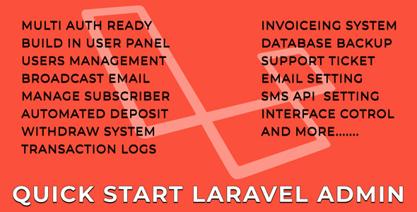 AdminIO - QuickStart Laravel Admin Panel | THESOFTKING